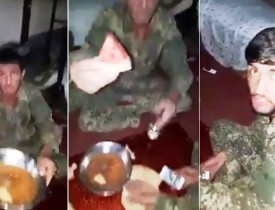 غذای سربازان دو مقام پولیس را برکنار کرد