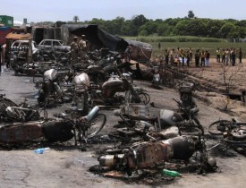Four More Die in Pakistani Tanker Fire, Pushing Toll to 173