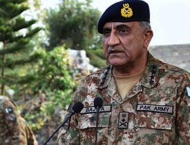 Threat continues to reside across the border in Afghanistan, Pak army chief claims