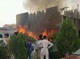 آتش سوزی در جاده سیلوی شهر مزارشریف خسارات جانی نداشت