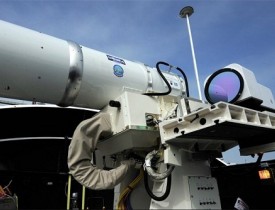 آزمایش سلاح لیزری پیشرفته آمریکا در خلیج فارس