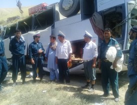 40 dead, wounded in a traffic incident in North of Afghanistan