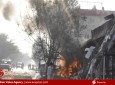 تصاویر/انفجار انتحاری صبح امروز کابل از دریچه دوربین آوا  