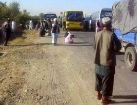 شاهراه کابل ـ قندهار به روی مسافران باز شد