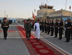 عکس: سفر رئیس جمهور به هرات