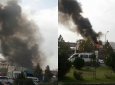 وقوع آتش سوزی در ساختمان یک تلويزيون خصوصي در کابل