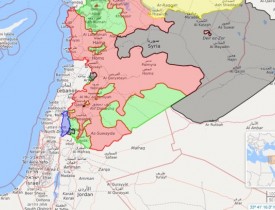 کنترل ارتش سوریه بر بخش‌های وسیعی از مرز با اردن