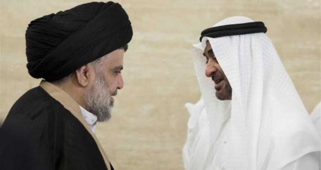 مقتدی صدر در امارات با ولیعهد ابوظبی دیدار کرد