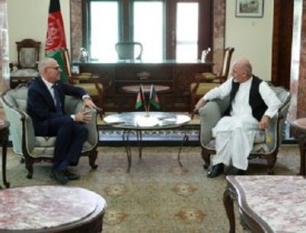 دیدار تودیعی(امانت داری و صداقت) رییس جمهور غنی با سفیر کانادا در افغانستان