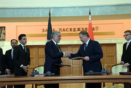 Afghanistan and Belarus Sign Economic Agreements, MoUs