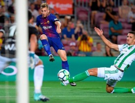 پیروزی بارسلونا در اولین بازی فصل جدید لالیگا