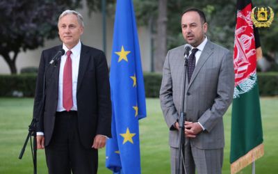 کمک ۱۰۰ میلیون یورویی اتحادیه‌ی اروپا به افغانستان