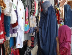 دوشنبه بازار مخصوص خانم ها در شهر مزار شریف ایجاد شد