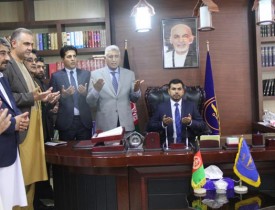 شهردار جدید هرات با شعار مبارزه با فساد آغاز به کار کرد