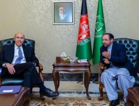 شارژدافېر سفارت امریکا در کابل به دیدار وزیر خارجه کشور رفت