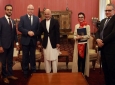 سفیر جدید کانادا در کابل اعتمادنامه‌اش را به رئیس‌‌جمهورغنی سپرد