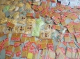 پولیس هرات پتاقی و مرمی‌های پلاستیکی را جمع‌آوری کرد