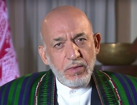 Karzai strongly reacts at civilians deaths in Taliban, ISIS attacks, and US airstrike
