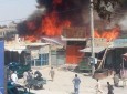آتش سوزی در سرای چوب فروشی مزار شریف خسارات جانی در پی نداشت