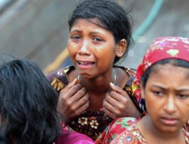 خشم و اعتراض گسترده افغان‌ها به کشتار مسلمانان در میانمار