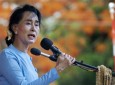 واکنش رهبر میانمار به اعتراضات جهانی علیه وی