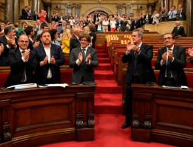 خواست دولت اسپانیا برای باطل کردن طرح برگزاری همه پرسی جدایی کاتالونیا