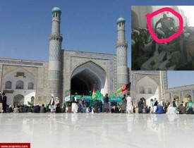 Man Throws Shoe At Hekmatyar In Herat Mosque