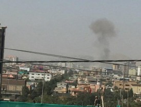 حمله انتحاری در کابل هنگام عبور نیروهای خارجی