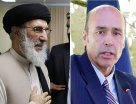 US Special Charge d’Affaires and Hekmatyar discuss peace deal and elections