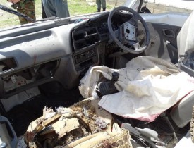 Suicide bomber killed, his comrade wounded in failed Wardak suicide car bombing