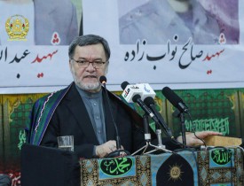 معاون رئیس جمهور: مردم افغانستان با پیروی از خط امام حسین به عقاید و باورهای همدیگر احترام بگذارند