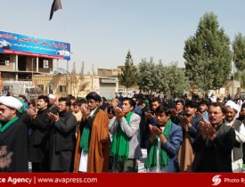 نماز ظهر عاشورا در مناطق مختلف شهر کابل اقامه شد