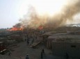 آتش‌سوزی در غزنی میلیون‌ها افغانی بر دکانداران و تجار خسارت وارد کرده‌است