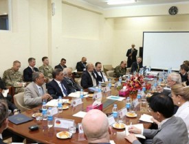 نشست مشورتی شورای امنیت ملی و سفرا و نهادهای کمک کننده بین المللی در کابل برگزار شد