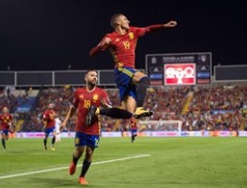 اسپانیا ۳-۰ آلبانی؛ لاروخا هم به جام جهانی رسید