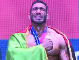 ورزشکار افغانستانی، مقام قهرمانی مسابقات جهانی منگولیا را به دست آورد