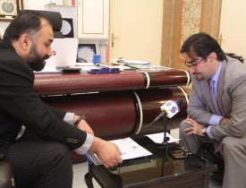 جزئیات روند صدور تذکره و پاسپورت الکترونیکی  از زبان سرکنسول افغانستان در مشهد مقدس در گفتگو با خبرگزاری صدای افغان(آوا)