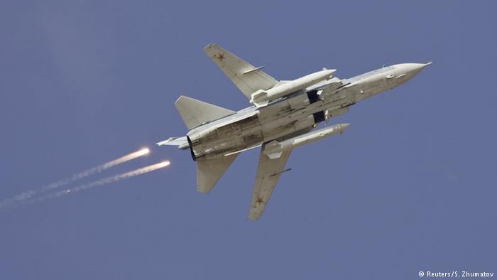 سقوط یک جنگنده سوخوی روسی در سوریه