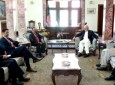 دیدار رهبران حکومت وحدت ملی با مشاور امنیت ملی هند