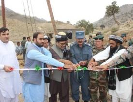 کار ساخت ۶ شبکه‌ آب‌رسانی به ارزش بیش از ۱۷ میلیون افغانی در ننگر هار آغاز شد