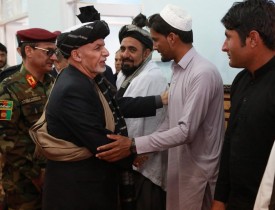 Ghani Left Kabul to Visit Gardiz District of Paktia Province