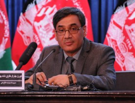 سفر سرپرست وزارت دفاع ملی به جوزجان و تاکید بر گسترش عملیات های ضد تروریستی