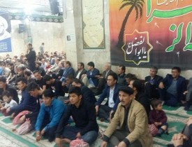 مراسم بزرگداشت حجت الاسلام و المسلمین نادر علی مهدوی در شهرری برگزار شد