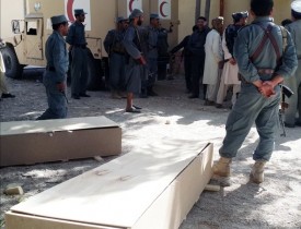 ۱۳ نیروی پولیس در حمله طالبان در قندوز شهید شدند