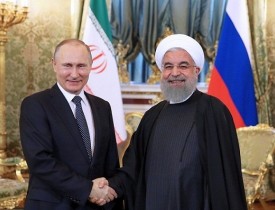 تاکید روسای جمهور ایران و روسیه بر توسعه ثبات و امنیت در منطقه