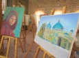 نمایشگاه نقاشی  "حریر" در شهر مزار شریف  