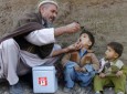 The Italian government contributed 4.3 million euros to eradicate polio in Afghanistan