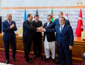 قرارداد راه لاجورد در  ترکمنستان امضاء شد