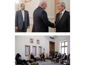 نماینده دبیر کل سازمان ملل در امور افغانستان با وزیر خارجه ایران دیدار کرد