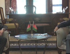 رئیس جمهور غنی با نمایندۀ خاص آلمان برای افغانستان و پاکستان دیدار کرد